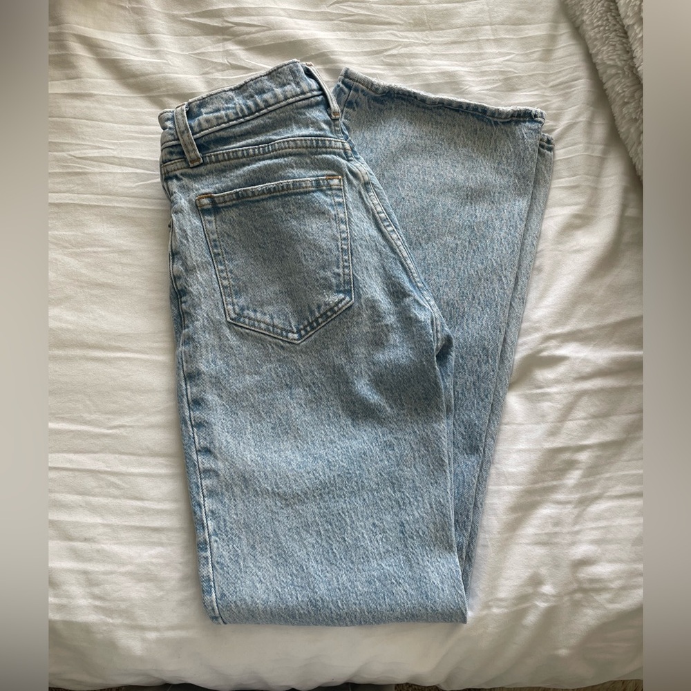 Light wash Abercrombie jeans